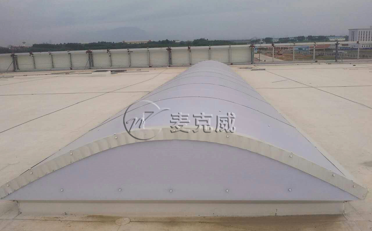 廣西貴港華奧汽車制造二期通風(fēng)天窗、采光帶、圓拱型電動(dòng)天窗工程